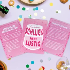 Schluck mit Lustig - Trinkspiel