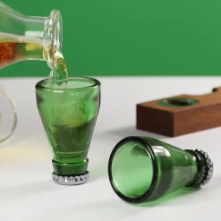 Schnapsgläser Bierflasche - 2er Set