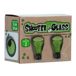 Schnapsgläser Bierflasche - 2er Set