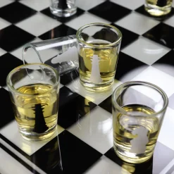 Schnapsgläser Schach - Trinkspiel