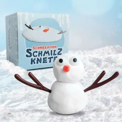 Schneemann Bausatz mit Schmilzknete