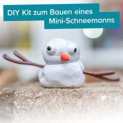 Schneemann Bausatz mit Schmilzknete