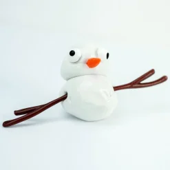 Schneemann Bausatz mit Schmilzknete