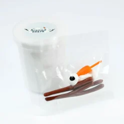 Schneemann Bausatz mit Schmilzknete