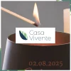 Schwarzes Windlicht mit Gravur Hand in Hand - Bronze