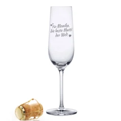 Sektglas mit Gravur - Beste Mama