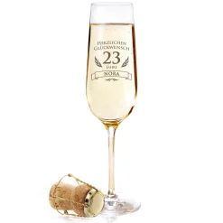 Sektglas zum Geburtstag