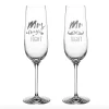 Sektgläser - Mr and Mrs Right