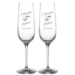 Sektgläser zur Hochzeit