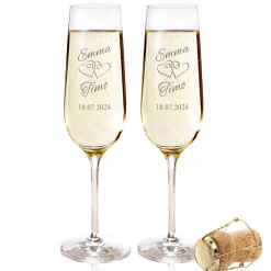 Sektgläser zur Hochzeit