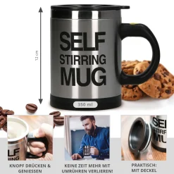 Selbst umrührender Becher