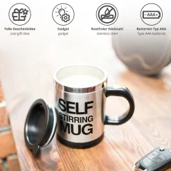 Selbst umrührender Becher