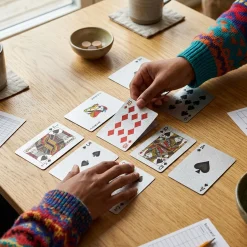 Silberne Spielkarten Deluxe in edler Verpackung