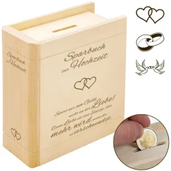 Sparbuch zur Hochzeit - Liebesgedicht