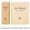 Spardose - Buch aus Holz