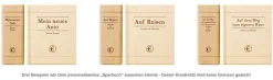Spardose - Buch aus Holz