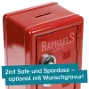 Spardose Tresor - rot