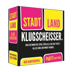 Stadt Land Klugscheisser - Kartenspiel