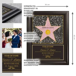 Star of Fame - Hochzeitsbild