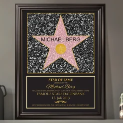 Star of Fame - personalisiertes Bild