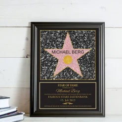 Star of Fame - personalisiertes Bild