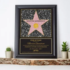Star of Fame - personalisiertes Bild