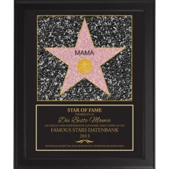 Star of Fame - personalisiertes Bild für Mama