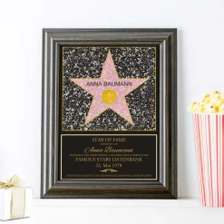Star of Fame - personalisiertes Bild Klein