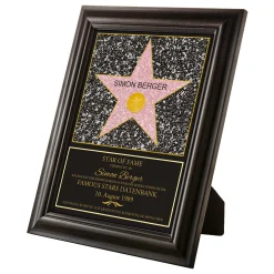 Star of Fame - personalisiertes Bild Klein