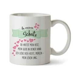 Tasse - An meinen Schatz
