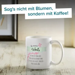 Tasse - An meinen Schatz