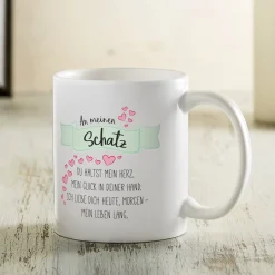 Tasse - An meinen Schatz