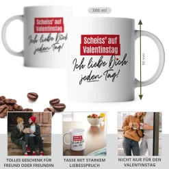 Tasse - Ich liebe Dich jeden Tag