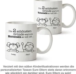 Tassenset - Warum Elternsein so toll ist