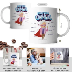 Tasse - Superhelden Oma