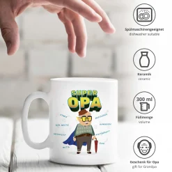 Tasse - Superhelden Opa