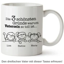 Tasse - Warum Vatersein so toll ist