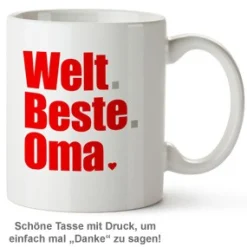 Tasse - Welt Beste Oma