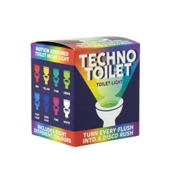 Techno Toilettenlicht mit Bewegungsmelder und Farbwechsel