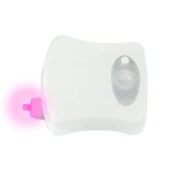 Techno Toilettenlicht mit Bewegungsmelder und Farbwechsel