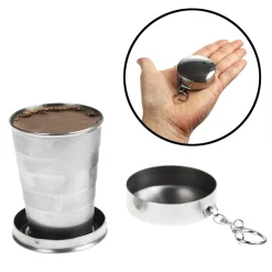 Teleskop Shotbecher mit Schlüsselanhänger