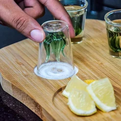 Tequila Geschenkset - Karaffe mit 4 Shotgläsern