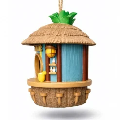 Tikibar Vogelhaus - Nistkasten & Futterhaus für Vögel