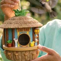 Tikibar Vogelhaus - Nistkasten & Futterhaus für Vögel