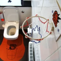 Toiletten Basketball Set
