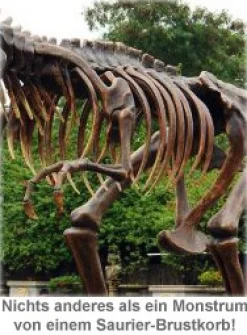 Tyrannosaurus Rex lebensgroß