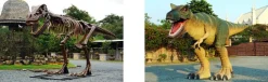 Tyrannosaurus Rex lebensgroß