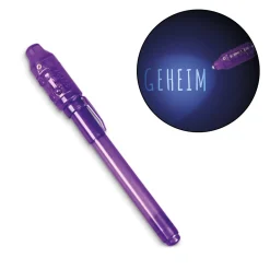 Unsichtbarer Stift mit UV Lampe