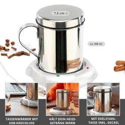 USB Tassenwärmer inkl. Tasse