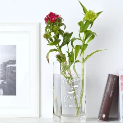 Vase zur Hochzeit - personalisiert